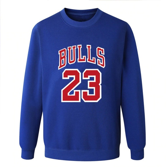 mens sweatshirt Fashion JORDAN 23 bulls Men Shirts - Picture 2 of 3